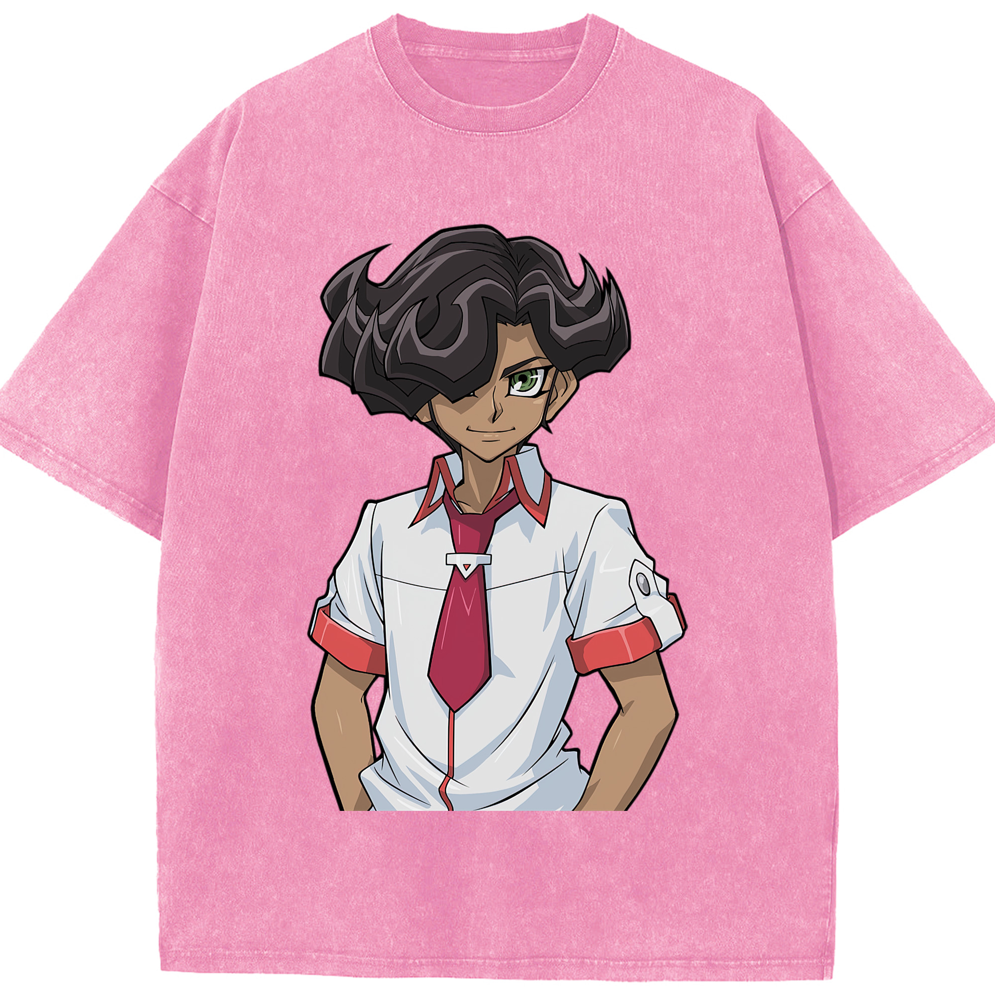 （画像用） 遊☆戯☆王 Yu-Gi-Oh! 綿100% ヴィンテージ風 半袖Tシャツ（フロントプリント）